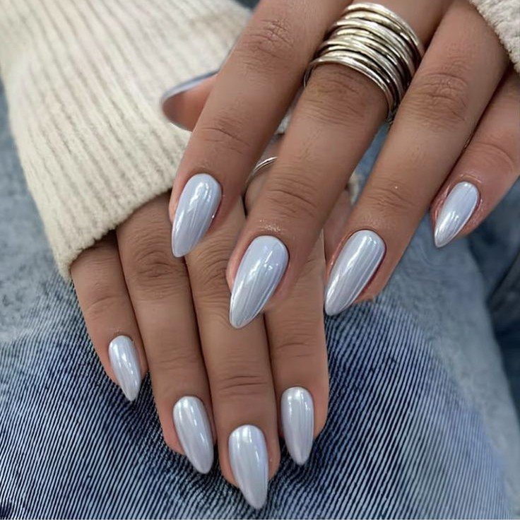 Icy Blue & Frosted Pastels nail polish